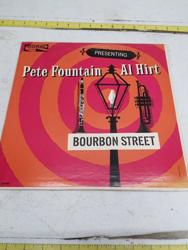 lot 33394 image: Pete Fountain & Al Hirt - Bourbon Street Vintage Coral Records LP