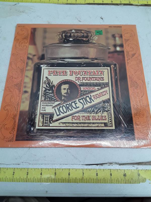 lot 33395 image: Pete Fountain - Dr. Fountains Magical Licorice Stick Remedy For The Blues Vinyl LP