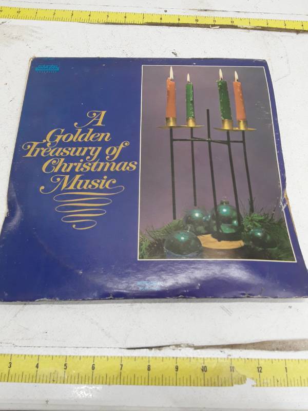 lot 33399 image: A Golden Treasury of Christmas Music Vinyl Record Set