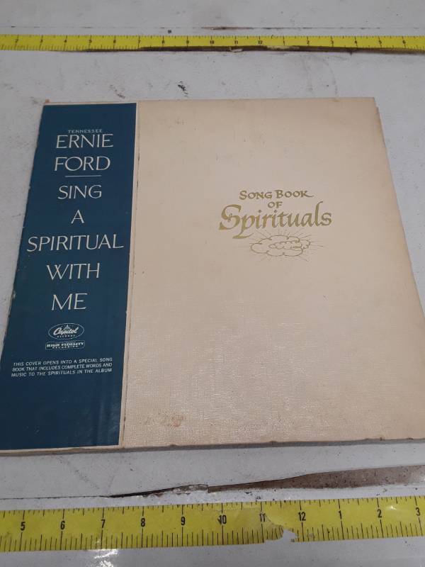 lot 33402 image: Tennessee Ernie Ford - Sing A Spiritual With Me Vinyl LP