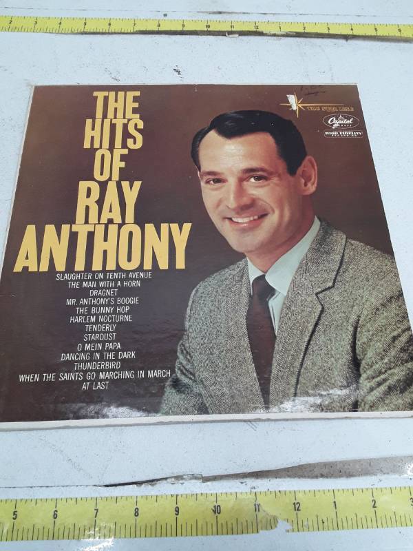 lot 33405 image: The Hits of Ray Anthony - Capitol Records Star Line Series Vinyl LP