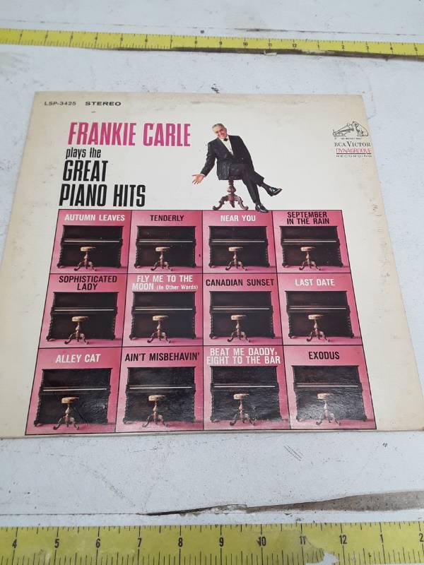 lot 33406 image: Frankie Carle - The Great Piano Hits Vinyl LP