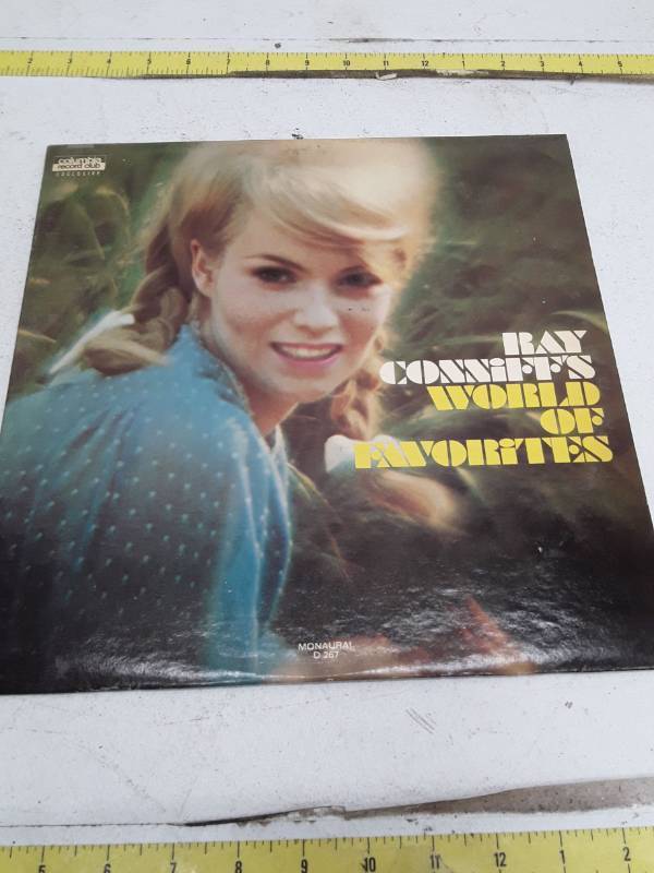 lot 33410 image: Ray Conniffs World of Favorites Vinyl Record Album