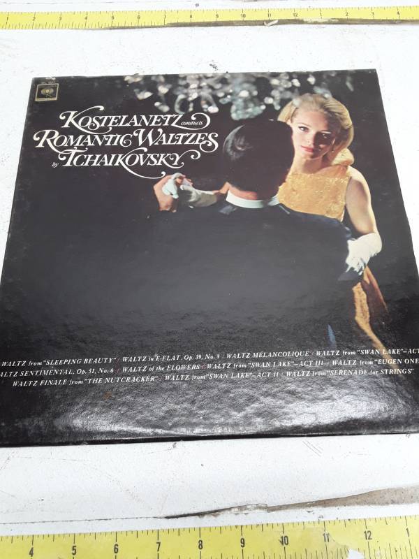 lot 33419 image: Kostelanetz Conducts Romantic Waltzes by Tchaikovsky Vinyl LP