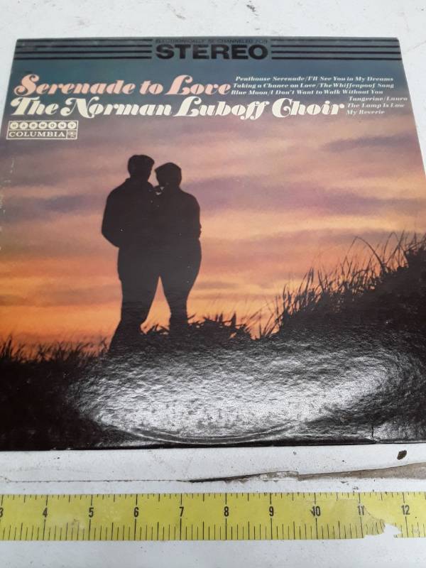 lot 33420 image: The Norman Luboff Choir - Serenade to Love Vinyl LP