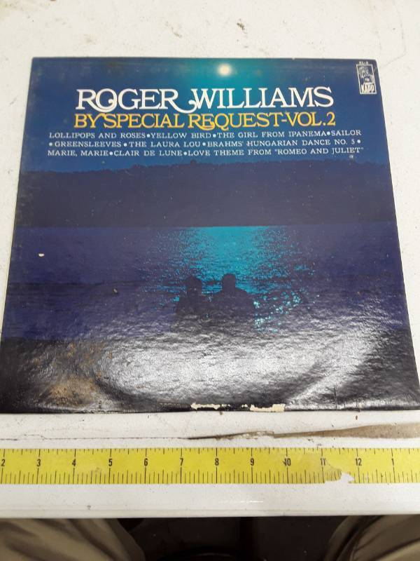 lot 33432 image: Roger Williams - By Special Request Vol. 2 Vinyl LP