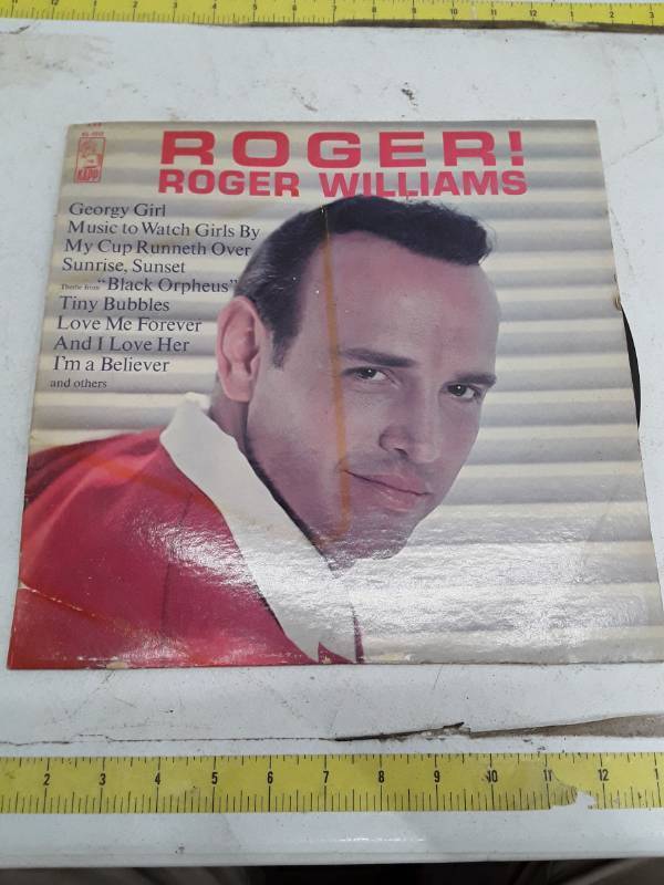lot 33438 image: Roger Williams - Roger Vintage Vinyl LP