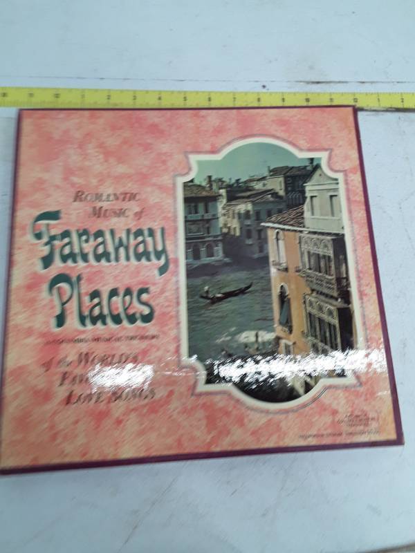 lot 33447 image: Romantic Music of Faraway Places Vinyl Box Set