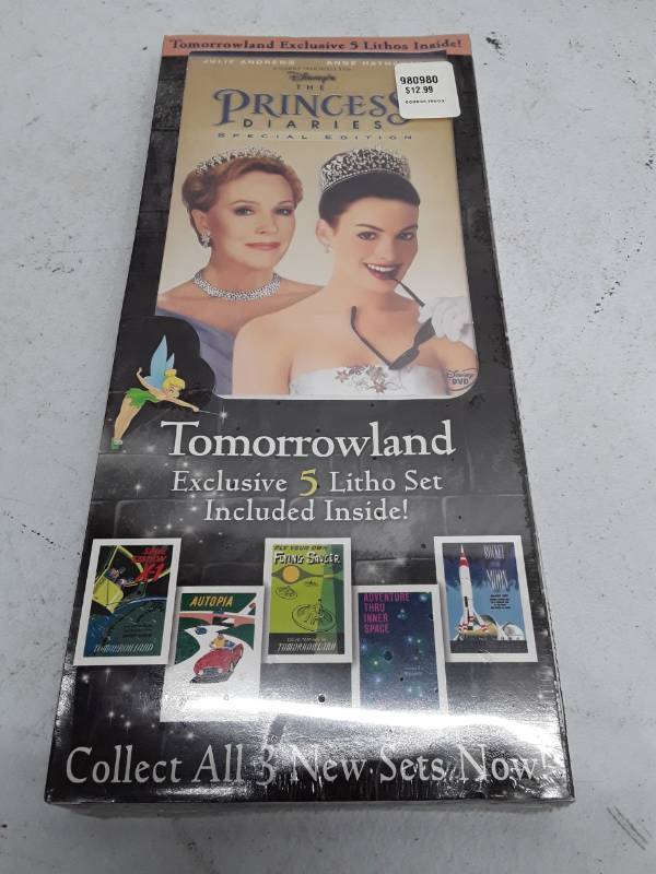 lot 33256 image: Disneys The Princess Diaries Special Edition 2 Discs DVD 2001