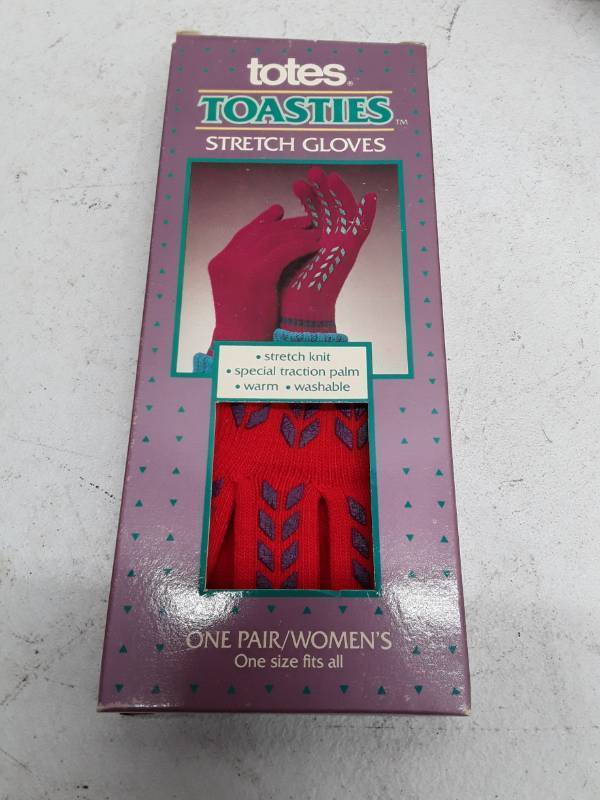lot 33289 image: Vintage Totes Toasties Womens Stretch Gloves