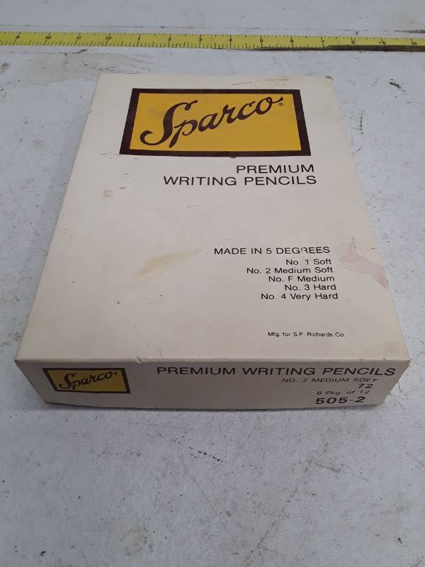 lot 33304 image: Vintage Sparco Premium Writing Pencils Box Set