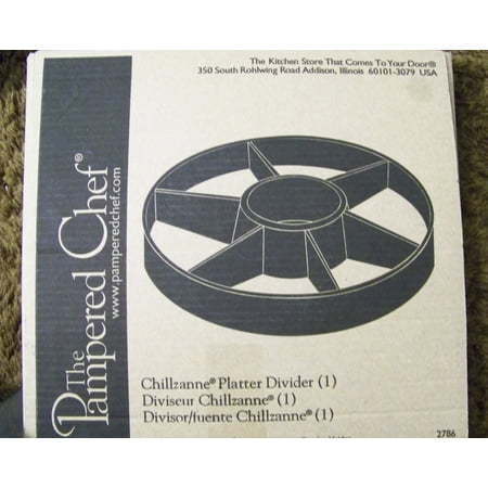 lot 32704 image: Pampered Chef Chillzanne Platter Divider