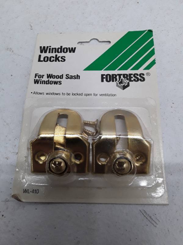 lot 32811 image: Window Locksfor Wood Sash Windows