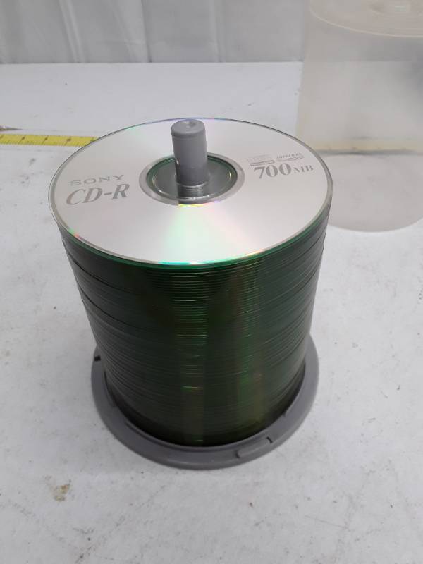lot 33227 image: Sony CD-R 700MB Blank Discs Spindle
