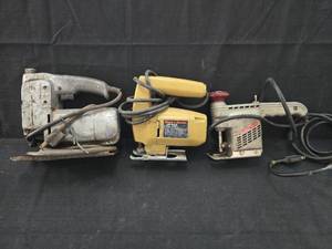 lot 1535 image: Vintage Black & Decker and Wellsaw Combination Power Tool Set