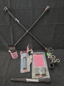 lot 1542 image: Automotive Socket Set with Sensor and Axle Nut Tools