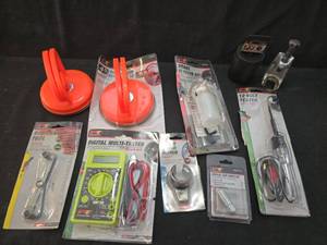 lot 1550 image: Automotive Tool and Testing Equipment Bundle