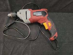 lot 1553 image: Chicago Electric Heavy Duty Corded Drill