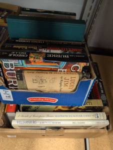 lot 671 image: Vintage Book Collection Box Lot 3 flats