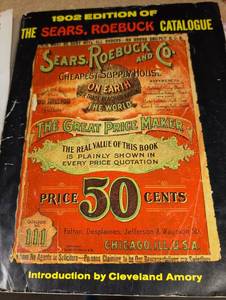 lot 673 image: 1902 & 1908 Sears Roebuck Catalogue Reprints