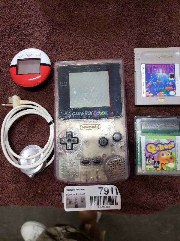 lot 7911 image: Gameboy Color Games and More