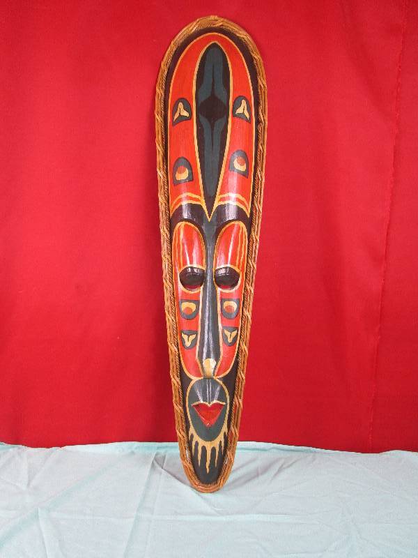 lot 7090 image: Mask Wall Decor