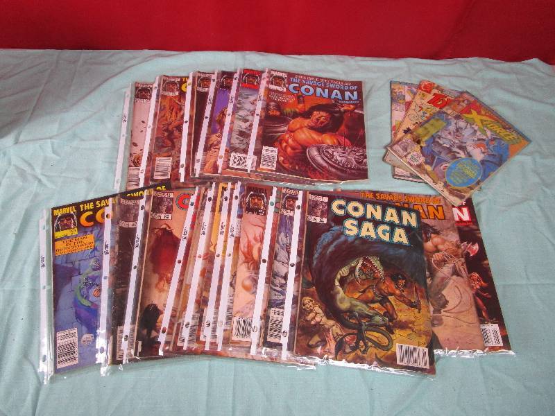 lot 7103 image: Conan Comic Book Lot