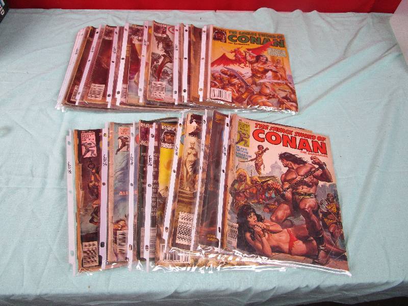 lot 7114 image: Conan Comic Book Lot