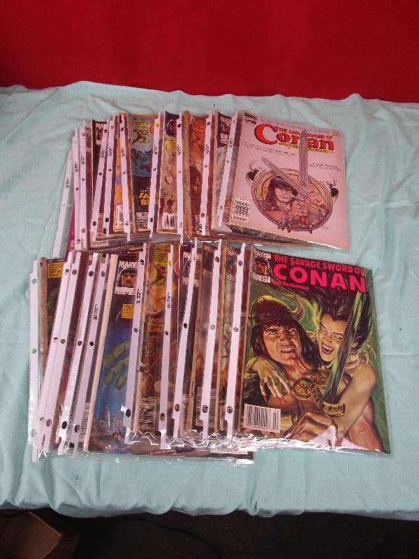 lot 7119 image: Lot of Conan Comic Books