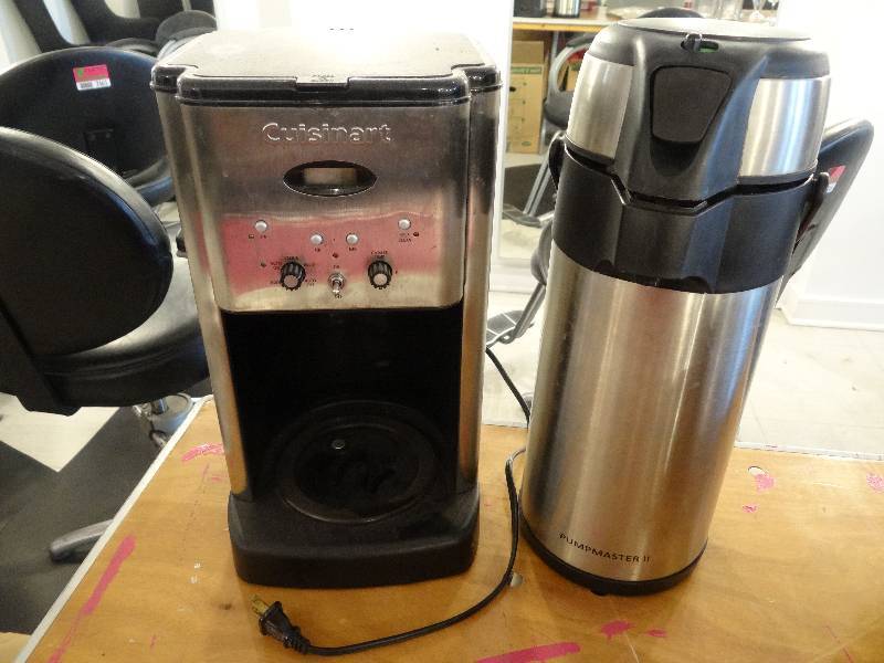 lot 4060 image: Cuisinart Model # DCC-100 and Coffee Carafe