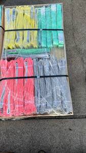 lot 125 image: 22 units - unused LandHonor Industrial Webbing Slings Set - Multiple Sizes