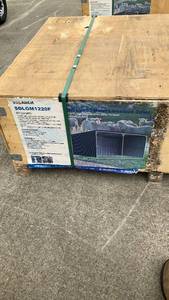 lot 174 image: Unused SDLANCH SDLGM1220F 12x20 Galvanized Metal Livestock Shed
