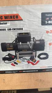 lot 2 image: LandHonor 20000 lbs Electric Winch with Remote