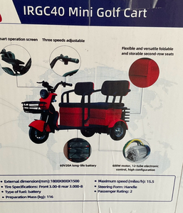 lot 303 image: IRGC40 Mini Electric Golf CartCheck description for color
