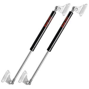 lot 6189 image: PAMAGOO 20 Inch 180 Lbs 801 N Gas Strut, 20 Heavy Duty Lid Shocks with Mounting Brackets, 2PCS Lift Support for RV Bed Murphy Bed Bench Lid Cover Basement Hatch Floor Door