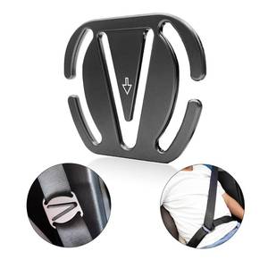 lot 6214 image: Qijk Shoulder Strap Adjuster, Keeps the Shoulder Strap From Hanging Around the Neck, Reduces Neck Irritation, Improves Driving Comfort. Car Accessories. color rush