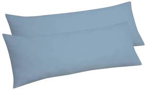 lot 12262 image: ROYALE LINENS Body Pillow Cover - Double Brushed 1800 Microfiber - 20x54 with Hidden Zipper Closure - Wrinkle & Fade Resistant - Super Soft Body Pillowcase (Lake Blue, Pack of 2)