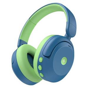 lot 2424 image: iClever BTH20 Active Noise Cancelling Headphones for Kids, 60H Play Time,Type C Fast Charging, Safe Volume 80dBA, Bluetooth5.4, Award-Winning Kids Headphones Wireless for iPad Tablet Airplane, Blue