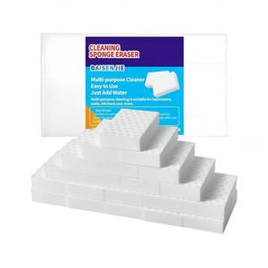 lot 2430 image: Magic Sponges Eraser,20 Pack Melamine Sponge in Bulk,2X Density,Long Lasting,Cleaning Sponge for Kitchen, Bathroom,Bathtub, Sink,Furniture, Wall Cleaner (White��20PCS��, 3.93x2.36x0.79in)