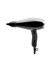 lot 2453 image: Elchim Milano Ceramic Hair Dryer Ultra Slim & Lightweight Salon Professional Blow Dryer and Ergonomic Design, Concentrator Included, Fast Drying, Quiet, BlackSilver, 2000 Watt