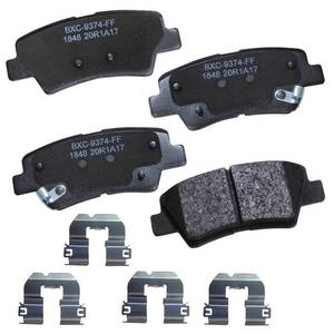 lot 6180 image: Bendix Premium SBC1848 Ceramic Rear Brake Pads for Hyundai Tucson 2018-2016, Tucson 2020, Kia Sportage 2020-2017, Sportage 2022, Sportage 2024