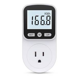 lot 2404 image: Upgraded Watt Meter Power Meter Plug Home Energy Monitor Electricity Usage Monitor, Electrical Usage Monitor, Energy Voltage Amps Meter Tester with Backlight, Overload Protection, 8 Display Modes