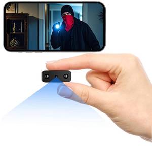 lot 12279 image: HCTOBFF Mini Spy Camera WiFi, Smallest Hidden Cameras HD1080P for Home Security Surveillance, Small Portable Nanny Cam with Phone App, Motion Detection, Night Vision for Indoor