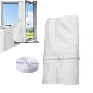 lot 12297 image: gulrear Inverter Portable Air Conditioner Window Seal Kit Compatible with Midea Duo Etc Inverter Ac 14000 BTU Hose-in-Hose Portable AC Window Vent kit 158inch Casement Window Vent Velcro Panel kit