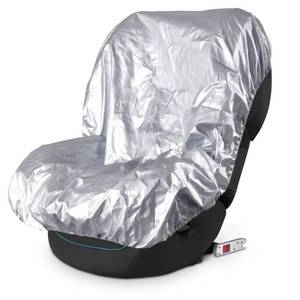 lot 12307 image: EcoNour Baby Car Seat Sun Shade Cover  Infant Carseat Heat Protector Keeps Toddler Seat at a Cool Temperature  Reflective car seat Sunshade Blocks Out Heat  Baby Travel Accessories
