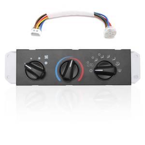 lot 12324 image: Anlseiod HVAC Climate Control Panel for Wrangler TJ 1999 2000 2001 2002 2003 2004 Heater Selector Control Switch Climate Heater Panel Air Conditioning Control Unit Replace#55037473AB