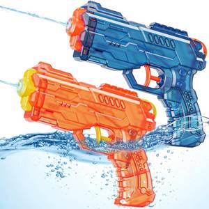 lot 20159 image: Water Squirt Guns Toys for Kids Leakproof Super Water Gun for Boys Girls Adults - Small Outdoor Water Gun Toy for Pool Beach Swimming Summer Games Yard Party (2 Pack)