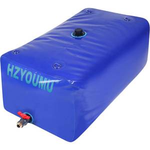 lot 11660 image: HZYOUMU Water Tank 240L63G Water Bladder Storage Container Foldable Portable Large Capacity Soft Bag Suitable for Outdoor Easy to Carry Out
