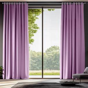 lot 11669 image: ORINOVA Purple Living Room Blackout Curtains 84 Inch Length 2 Panels for Bedroom Kitchen Window Insulated Curtains 55 by 84 Curtains Home Decor