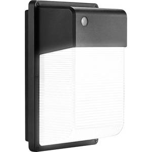 lot 11710 image: JJC LED Wall Pack Light with Photocell,28W(150-250W Replacement),3000LM 5000K-Daylight Dusk to Dawn LED Outdoor Lighting,100-277V Outdoor Security Lights